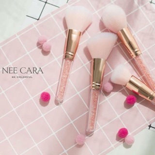 Nee Cara Crystal Brush แปรงปัดแป้ง ด้ามคริสตัล