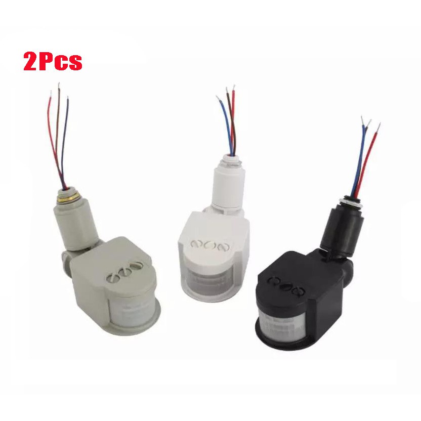 Led Motion Sensor สวิทช์ 220V 110V 12V อินฟราเรด PIR Motion Sensor เครื่องตรวจจับสวิทช์ Wall Mount จับเวลากลางแจ้ง Sensor สวิทช์ไฟ