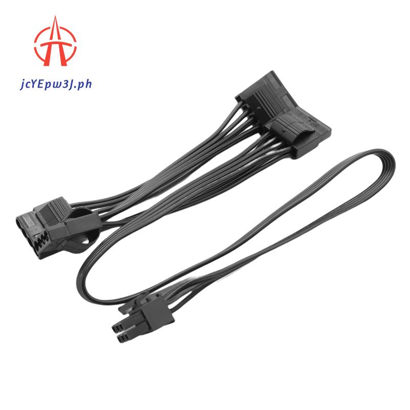 6Pin to 4 Molex ular สายไฟ 6Pin to 4 IDE สําหรับ CORSAIR RM1000X RM850X RM750X RM650X RM550X ular