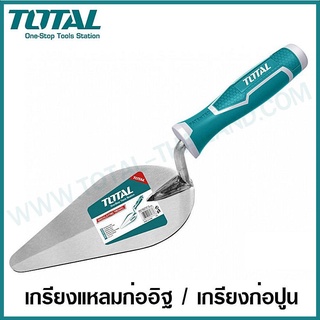 Total เกรียงก่อปูน สามเหลี่ยม ( เกรียงใบโพธิ์ ) ขนาด 6 นิ้ว รุ่น THT82616