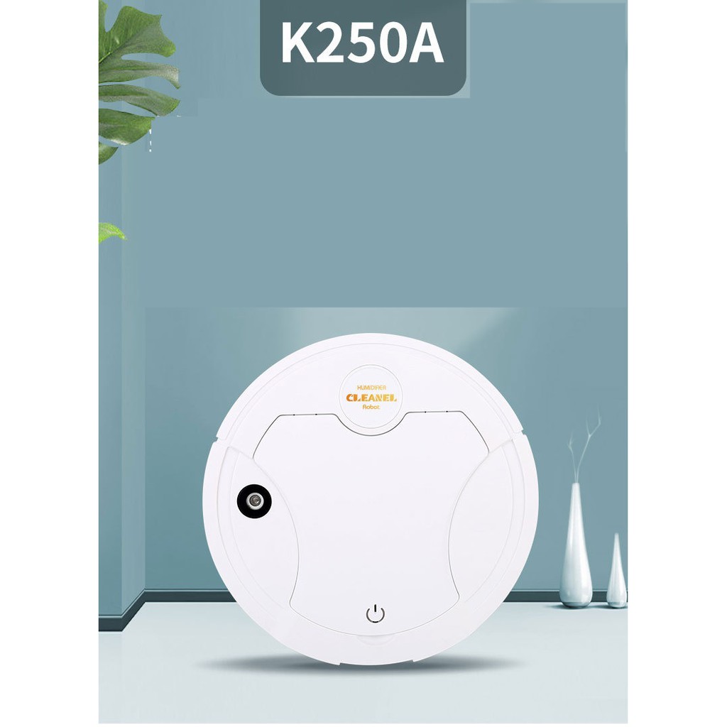 หุ่นยนต์ดูดฝุ่น CLEAN SMART ROBOT แบบชาร์จได้ Cleaning Robot ( K250A