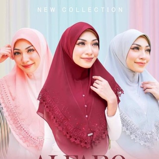 New Collection !!  Al-Faro ลายลูกไม้ สินค้านำเข้า🇲🇾🇲🇾แท้ 100%