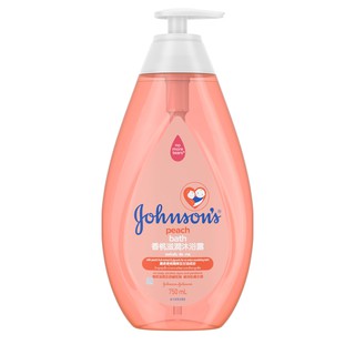 จอห์นสัน เบบี้ ครีมอาบน้ำ เบบี้ บาธ พีช 750 มล. Johnson's Baby Peach Bath 750 ml.