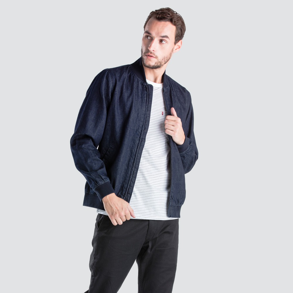 LEVI'S® BAKER BOMBER JACKET - RINSE เสื้อแจ็คเก็ต