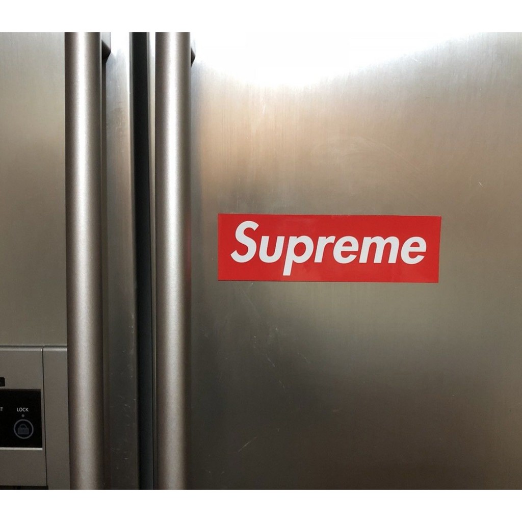 สติกเกอร์ Supreme Box Logo Sticker ของแท้จาก Supreme นำเข้าตรงจากญี่ปุ่น