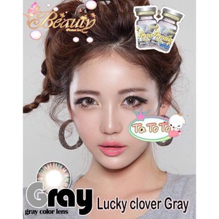 Lucky Clover Gray TATOTO Contact Lenses บิ๊กอาย คอนแทคเลนส์