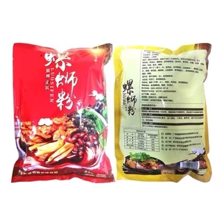 บะหมี่หลัวซือเฟิ่น十里螺香螺蛳粉 ต้นตำรับกวางชี ชุดปรุงก๋วยเตี๋ยว พร้อมเครื่องปรุงในซอง（螺蛳粉）ซองแดง 300กรัม