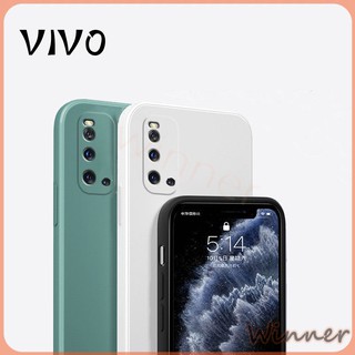 เคส Vivo V19 V17 V15 V15Pro V9 Vivo Mfyt โทรศัพท์มือถือซิลิโคนนิ่มสีพื้นสําหรับ