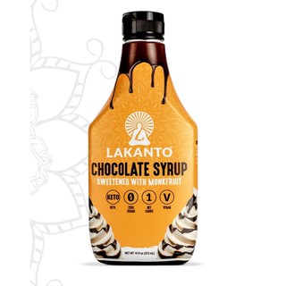 [🚚พร้อมส่ง] ไซรัปหล่อฮั่งก้วย รสช็อคโกแลต  ♦ Keto Friendly ♦  Lakanto, Monkfruit Sweetened Chocolate Syrup, 473 ml