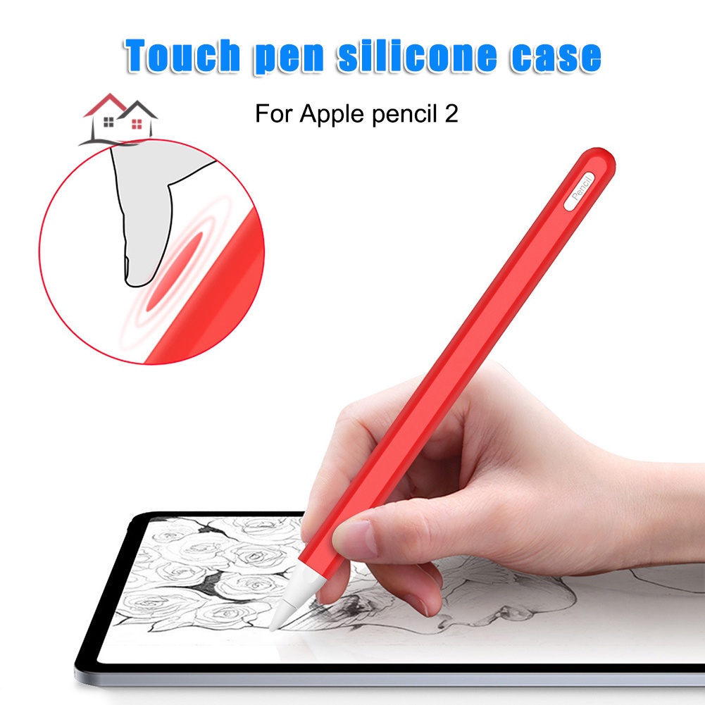 เคสซิลิโคน กันลื่น อุปกรณ์เสริม สําหรับ Apple Pencil 2 Apple Pencil 2