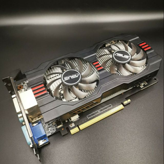 ASUS (การ์ดจอมือสอง) GTX 650 Ti GTX650Ti-DF-1GD5 1GB 128Bit GDDR5 การ์ดจอในตำนาน ไว้ใช้เป็นการ์ดจอสำ