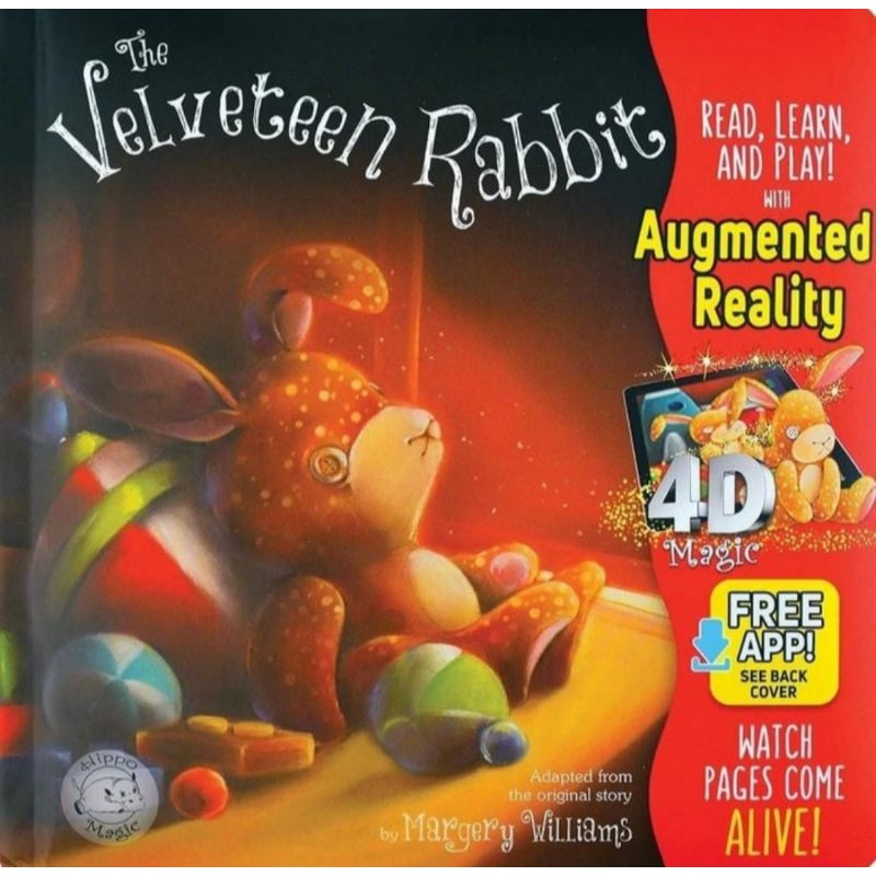 BBW BOOK AUGMENTED REALITY กระต่าย Velveteen Hippo น้อย