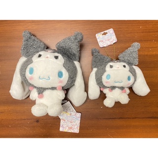 ตุ๊กตา/พวงกุญแจ Cinnamoroll x Kuromi 20th Anniversary (งานลิขสิทธิ์)