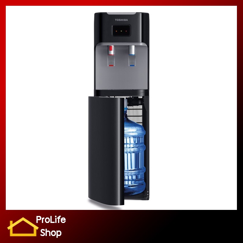 TOSHIBA ตู้ทำน้ำเย็น น้ำร้อน RWF-W1669BK (สีดำ)