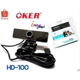 กล้องเว็บแคม Oker HD-100 Full HD 960P Webcam+ built in mic  ของแท้ 100%