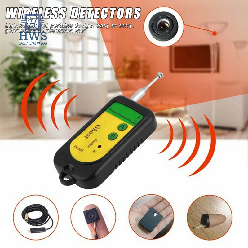 เครื่องตรวจจับสัญญาณไร้สาย Gsm Audio Bug Finder Gps Rf แบบพกพา | Shopee  Thailand