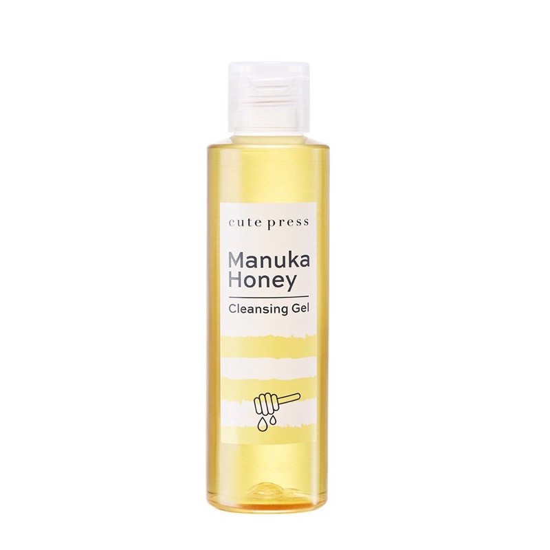 ของเเท้ Cute Press Manuka Honey Cleansing Gel คิวท์เพรส ผลิตภัณฑ์ทำความสะอาดหน้า