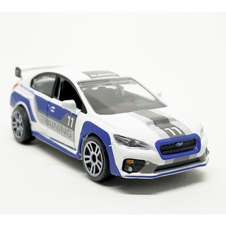 Majorette Subaru WRX STI - Training 11 - White Color /Wheels D5SW /scale 1/58 (3 inches) no Package