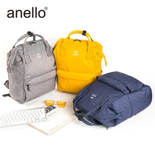 💥หมดแล้วหมดเลย ลดราคารับโปร  12.12 💥Anello Clasp Rucksack Slim Bagpack เเท้มีป้ายกันปลอม