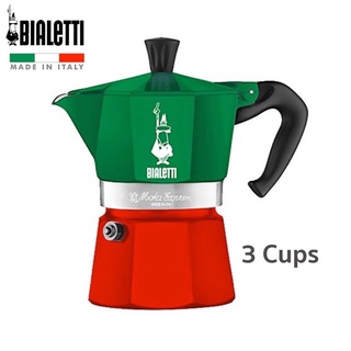 BIALETTI Moka Express Italy 3cups หม้อต้ม กาแฟ POT ขนาด 3 cup