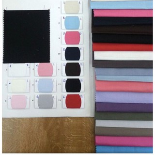 58" width  Cotton Poplin Fabric สามารถสั่งได้ทุกสีนะครับที่มีในแคตตาล็อก