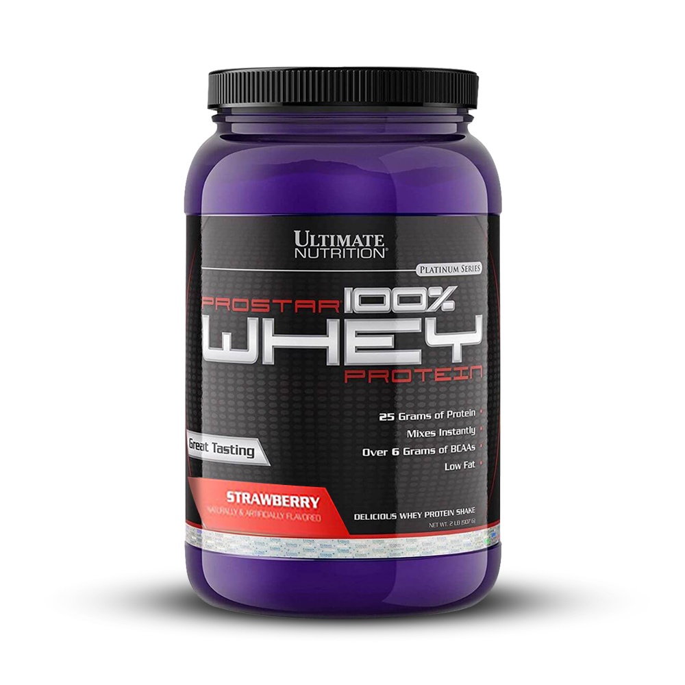 Ultimate Nutrition Prostar 100% Whey Protein Powder 2 Lbs เวย์โปรตีน เวย์โปรตีน เพิ่มกล้ามเนื้อ ลดไขมัน ราคา ถูกที่สุด ดีลบีเคเค แกลเลอรีภาพที่ 6