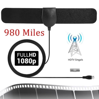 เสาอากาศทีวี HDTV 980 เสาอากาศช่วงไมล์ 1080P ทีวีดิจิตอล HD Antena ดิจิตอลในร่ม