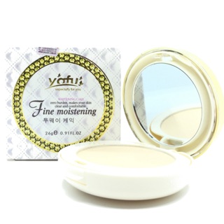 แป้งยาฟูตลับขาว Yafu Fine Moistening Whitening Cake