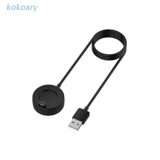 Kok สายชาร์จ USB สําหรับ Garmin Fenix 5 5S 5X 6 Approach S60 X10 D2 Move 3 3S vivoactive 4 4S Quatix 5