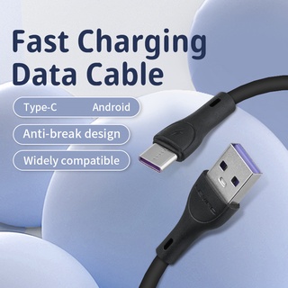 TypeC/Android สายชาร์จ หัวชาร์จ สำหรับ  ชาร์จมือถือ  หัวชาร์จ 1.เมตร  สำหรับ  usb-c Fast charging