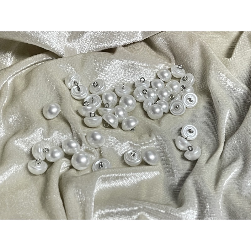 กระดุมมุก กระดุมมุข(แบ่งขาย1โหล:12เม็ด) พร้อมส่ง✅✅ งานเกรดพรีเมี่ยม