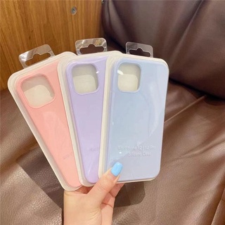 Pastel Cover Silicone Case เคสซิลิโคน เคสสีขาว เคสสีครีม