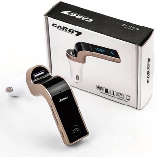 แท้ 100% CAR G7 อุปกรณ์รับสัญญาณบลูทูธในรถยนต์ Bluetooth Car Charger