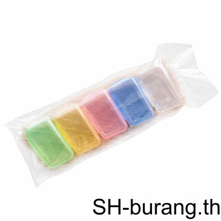 Burang ฝาครอบหัวแปรงสีฟัน ป้องกันเชื้อโรค สุ่มสี สําหรับเดินทาง ตั้งแคมป์