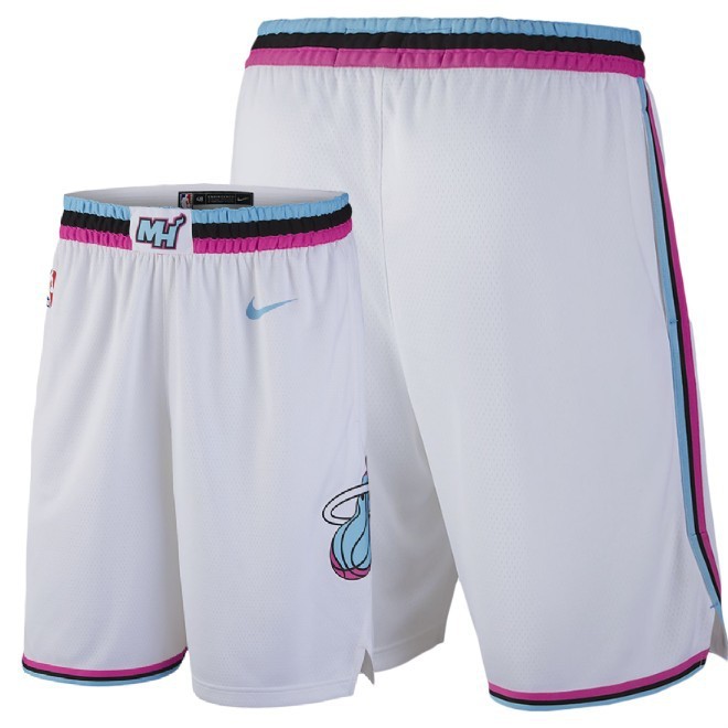 miami heat jersey shorts