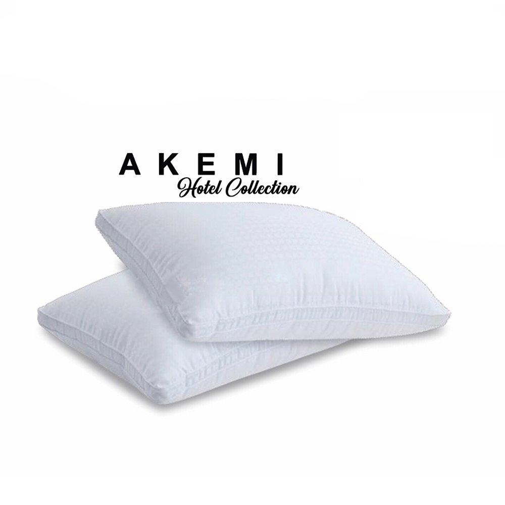 Akemi หมอนไฟเบอร์ พรีเมี่ยม สําหรับโรงแรม 2 ชิ้น ต่อกล่อง