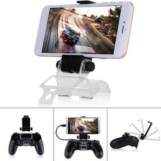 PS4 PS 4 Cell Mobile Phone Smart Clip Clamp Holder Stand Bracket for PS4 Slim PS4 Pro Game Controller DualShock 4 With USB #1025