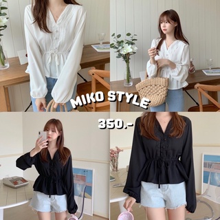 พร้อมส่งจากไทย MIKO STYLE - BONUS BLOUSE