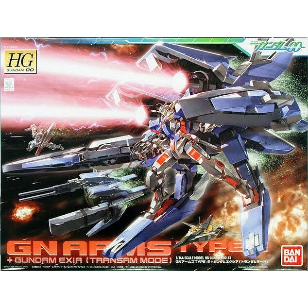 (Sale ราคาพิเศษจำนวนจำกัด!! กล่องสวยปกติ) Bandai HG 00 GN Arms Type E & Gundam E