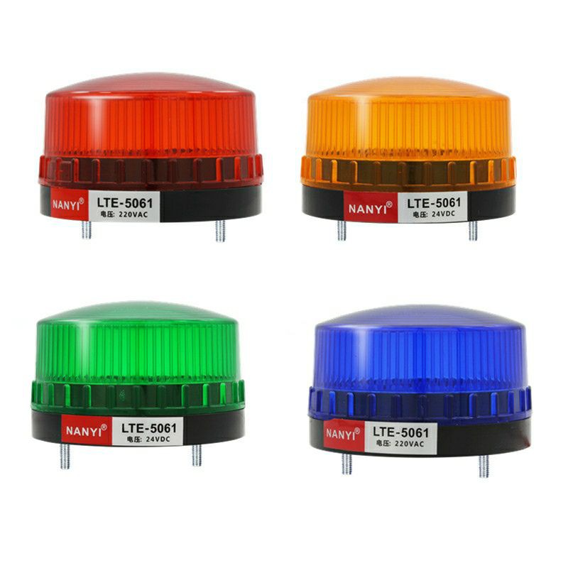 ไฟแฟลช LED ไฟกระพริบเตือนไฟเตือนกระพริบไฟสัญญาณ LTE-3071 12V24V220v เกรดอย่างดี