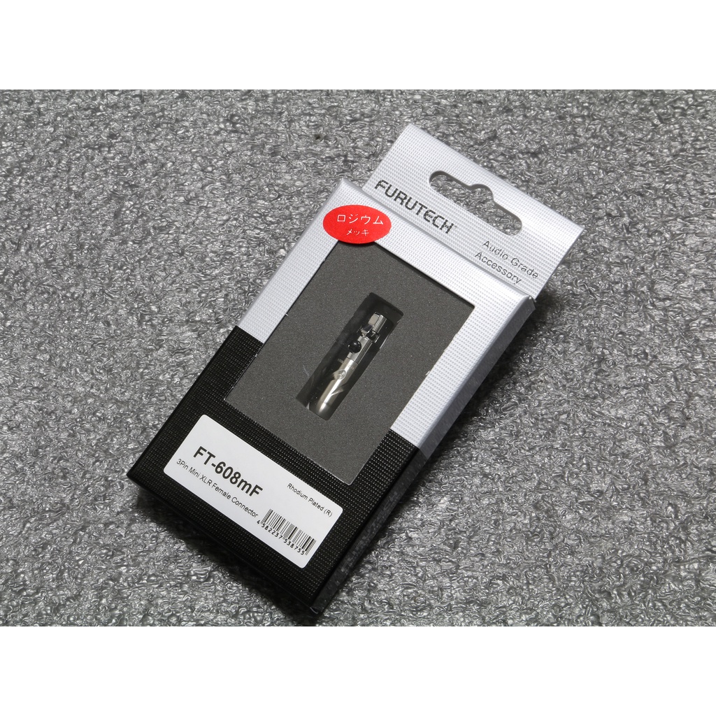ของแท้จากตัวแทน FURUTECH FT-608mF (R) mini XLR 3pin Connector audio grade made in japan / ร้าน All Cable