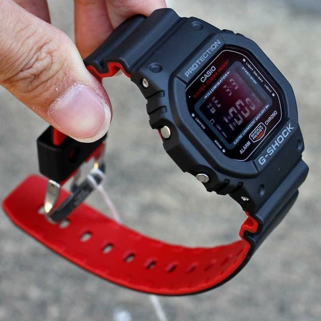 ของแท้ นาฬิกาข้อมือ G SHOCK DW-5600HR-1D DW5600HR1D DW 5600HR 1D