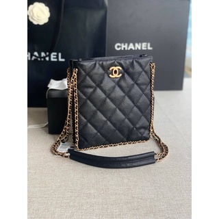 พร้อมส่งNew Chanel Small Tote Grained (Ori)