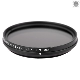 ♥TO♥  Fotga 49mm Slim Fader Variable ND Filter Adjustable Neutral Density ND2 to ND400