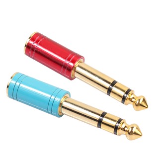 6.5mm 6.35mm 1/4inch Male to 3.5mm 1/8inch Female Jack Stereo Headphone AUX Cable Audio Adapter Plug For Guitar Plug Amp