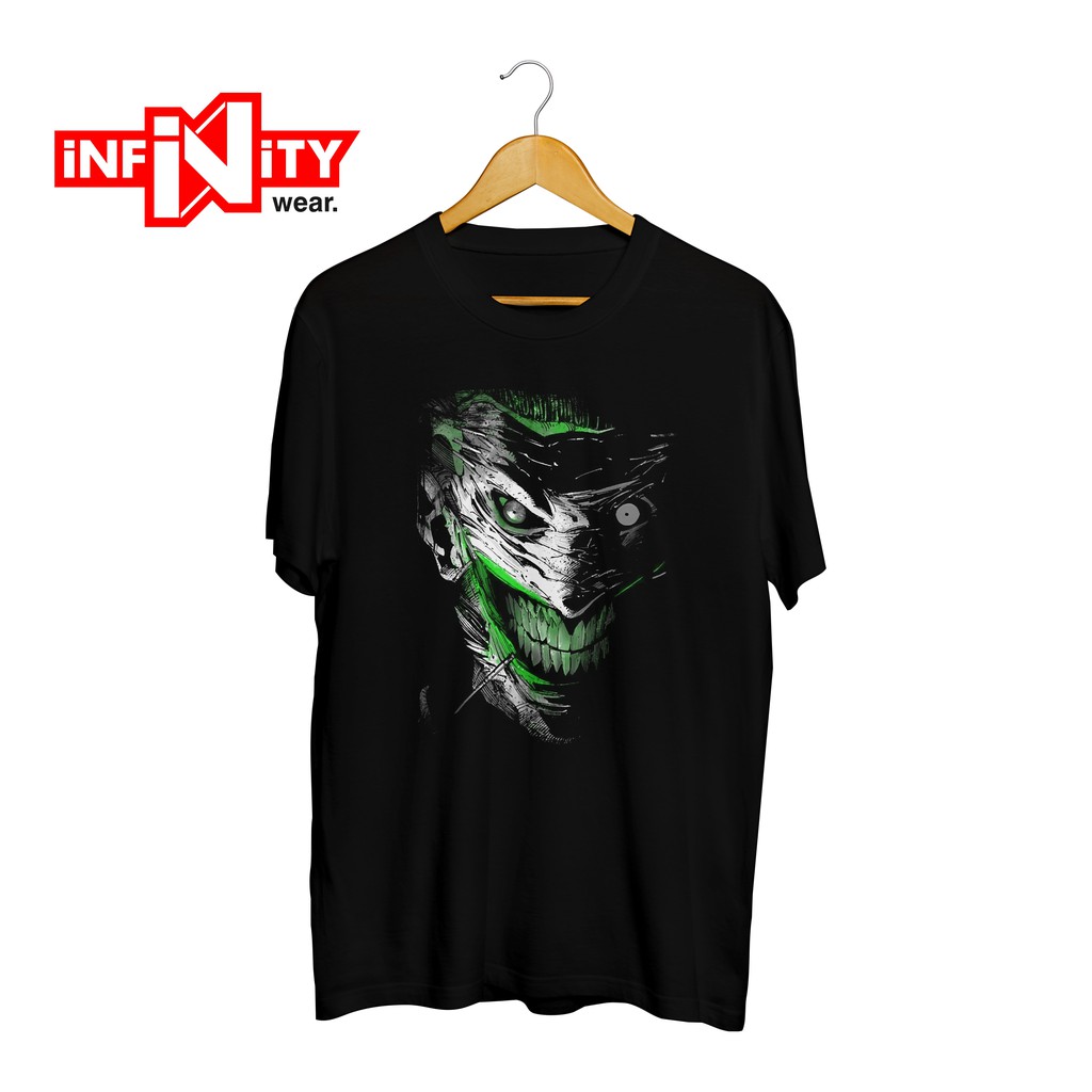 เสื้อยืด Distro DC COMICS - เกม JOKER SCREAM