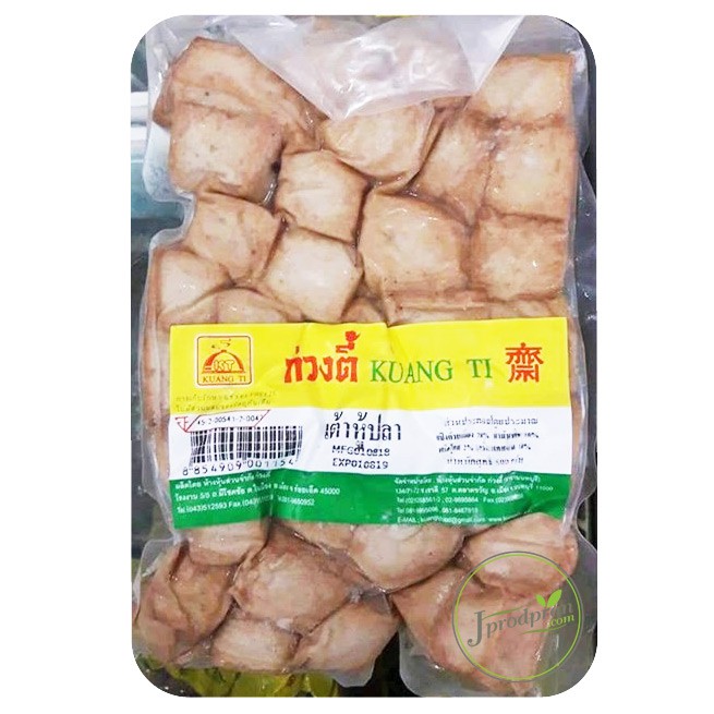 เต้าหู้ปลาเจ KT (สด) เต้าหู้ปลาจากพืช เต้าหู้ อาหารเจ อาหารมังสวิรัติ VEGAN