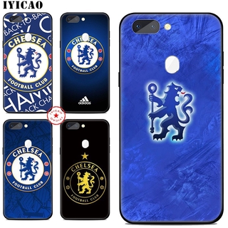 CHELSEA FC เคสโทรศัพท์มือถือลายฟุตบอลสําหรับ Oppo F11 A9 R9 F 1 Plus R9S R15 R17 A1K A5 2020 Pro