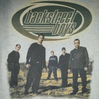 เสื้อยืดมือสอง Vintage Usa เสื้อวงบอยแบนด์เก่า ยุค90s Backstreet boy 1999 Size M.อก20/ยาว28