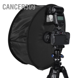 Cancer309 Universal Round Foldable Diffuser Softbox Shoot Macro Flash Light Lamp Hood